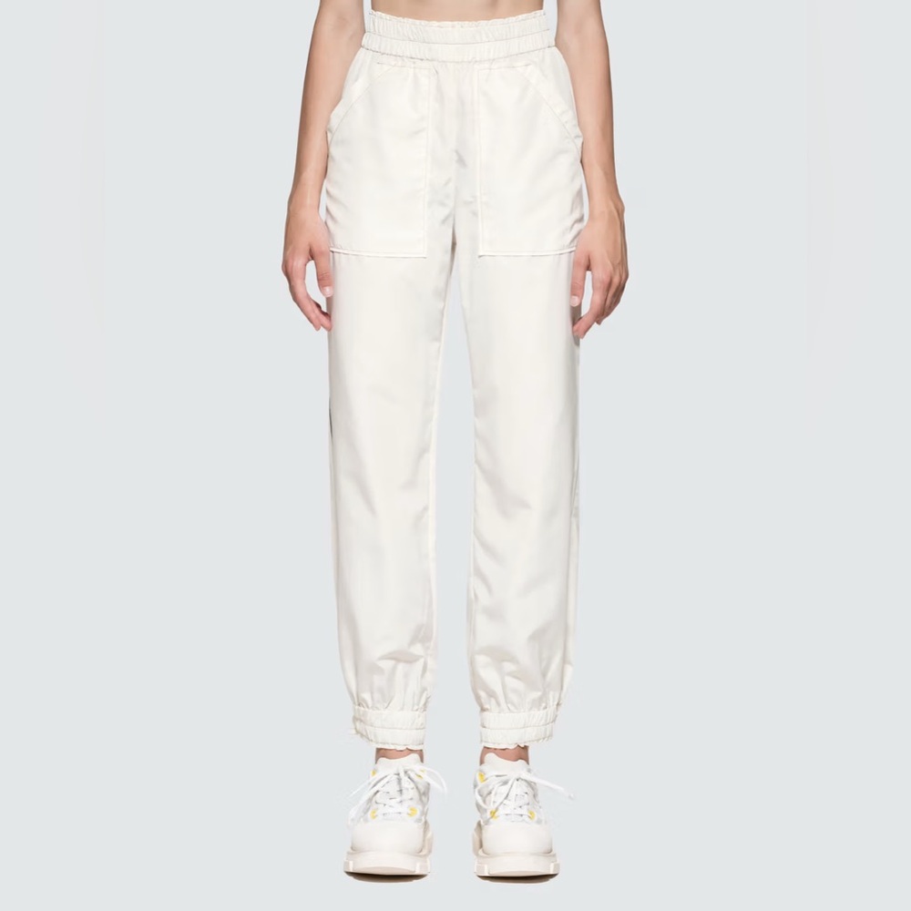 New GANNI Comstock Pants in Egret